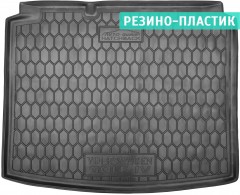 Коврик в багажник для Volkswagen Golf IV '97-03 хэтчбек резино-пластиковый (AVTO-Gumm)