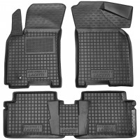 Коврики в салон для Chevrolet Lacetti '03-12 резиновые, черные (AVTO-Gumm)
