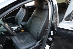 Авточехлы Leather Style для салона Ford Fusion USA 2014- (MW Brothers)