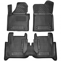 Коврики в салон для Volkswagen Touran '03-15 резиновые (AVTO-Gumm)