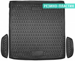 Коврик в багажник для Skoda Octavia '97-09 универсал, резино-пластиковый (AVTO-Gumm)